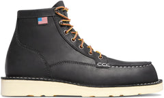 Danner | Bull Run Moc Toe 6" Black Steel Toe