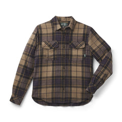 Danner | Cedar Mill Cotton Flannel Shirt Navy/Olive Tartan Plaid