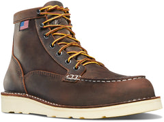 Danner | Bull Run Moc Toe 6" Brown Steel Toe