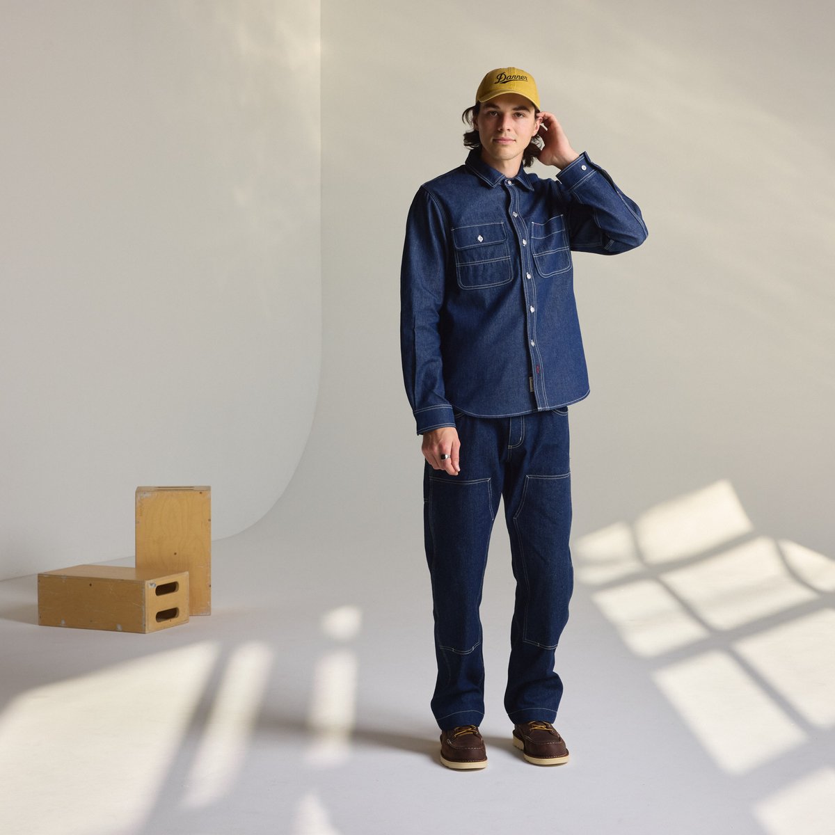 Danner | Larch Mt Denim Shirt Dark Wash Indigo