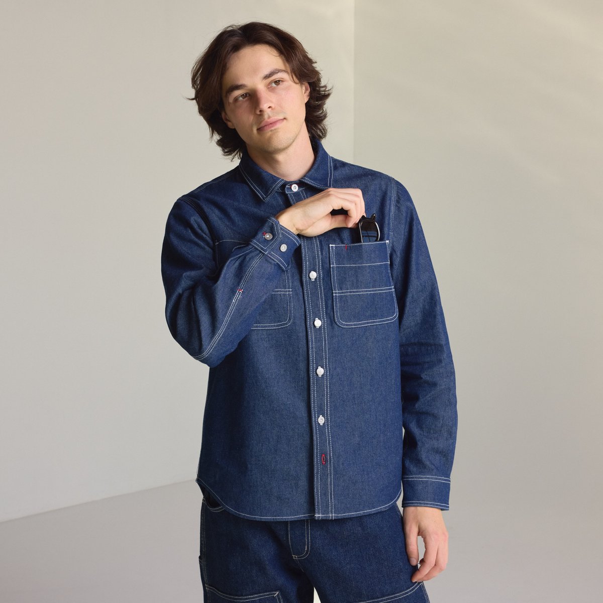 Danner | Larch Mt Denim Shirt Dark Wash Indigo