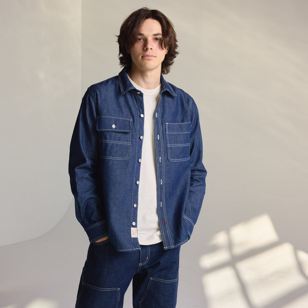 Danner | Larch Mt Denim Shirt Dark Wash Indigo