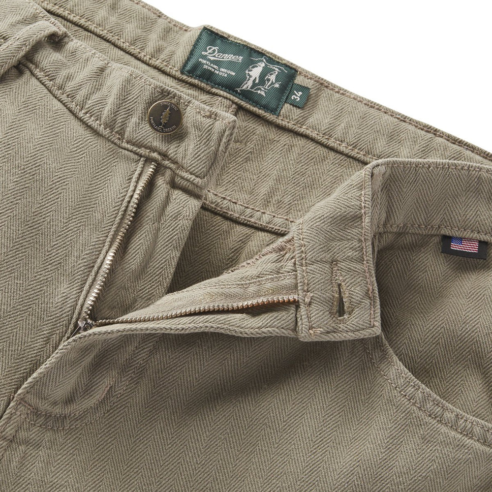 Danner | Kenton Double Knee Pants  Herringbone Dusty Olive