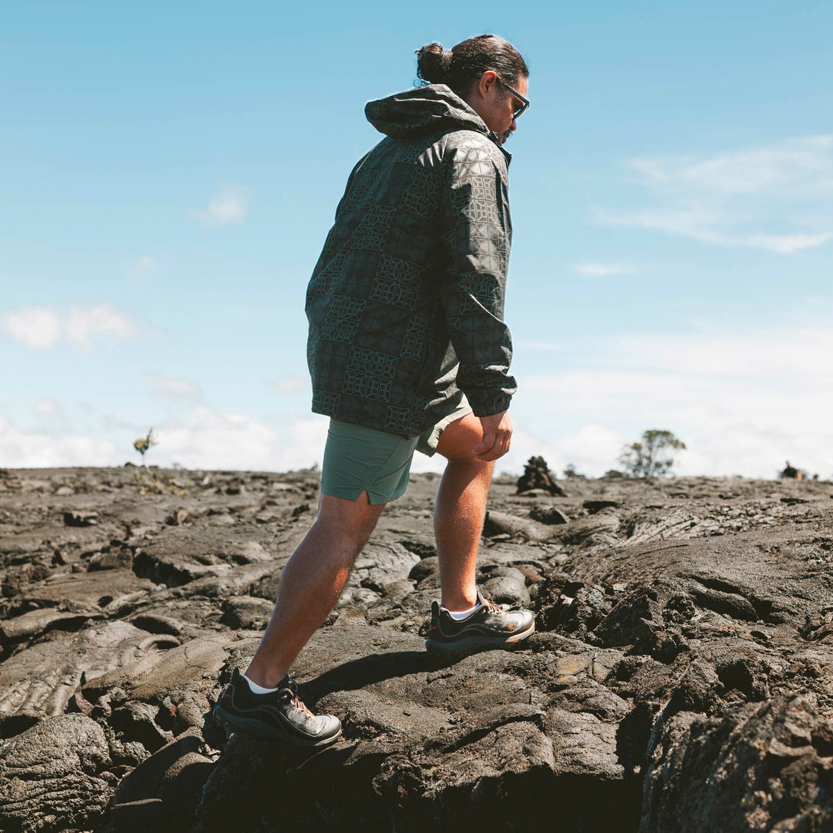 Danner | Sig Zane X Danner ʻŌnini Windbreaker Black/Green