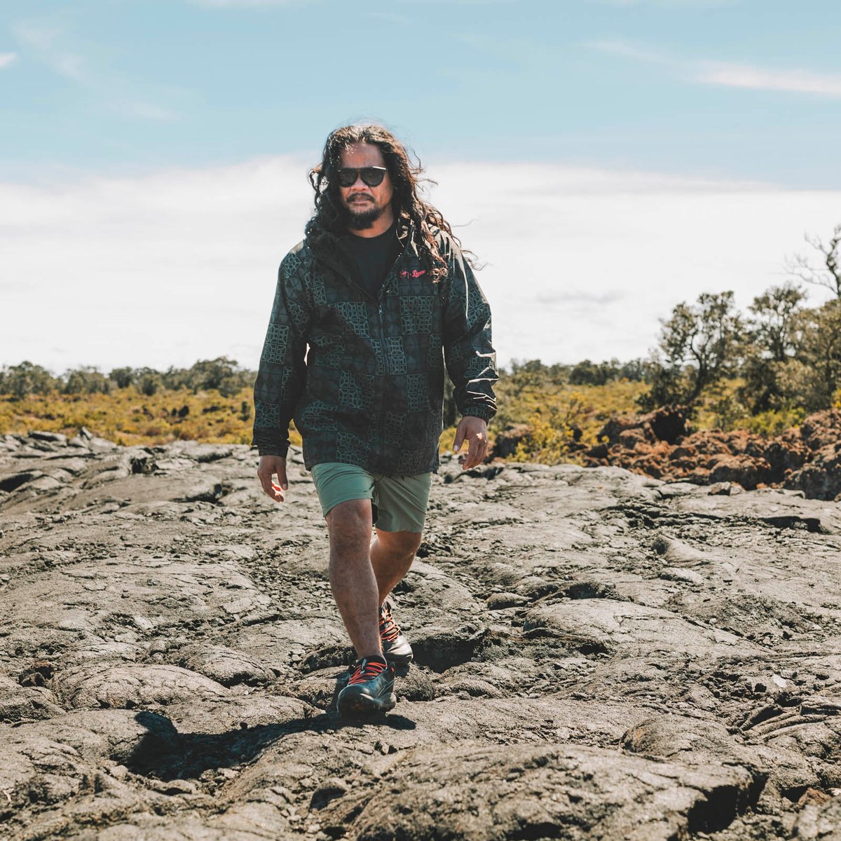 Danner | Sig Zane X Danner ʻŌnini Windbreaker Black/Green