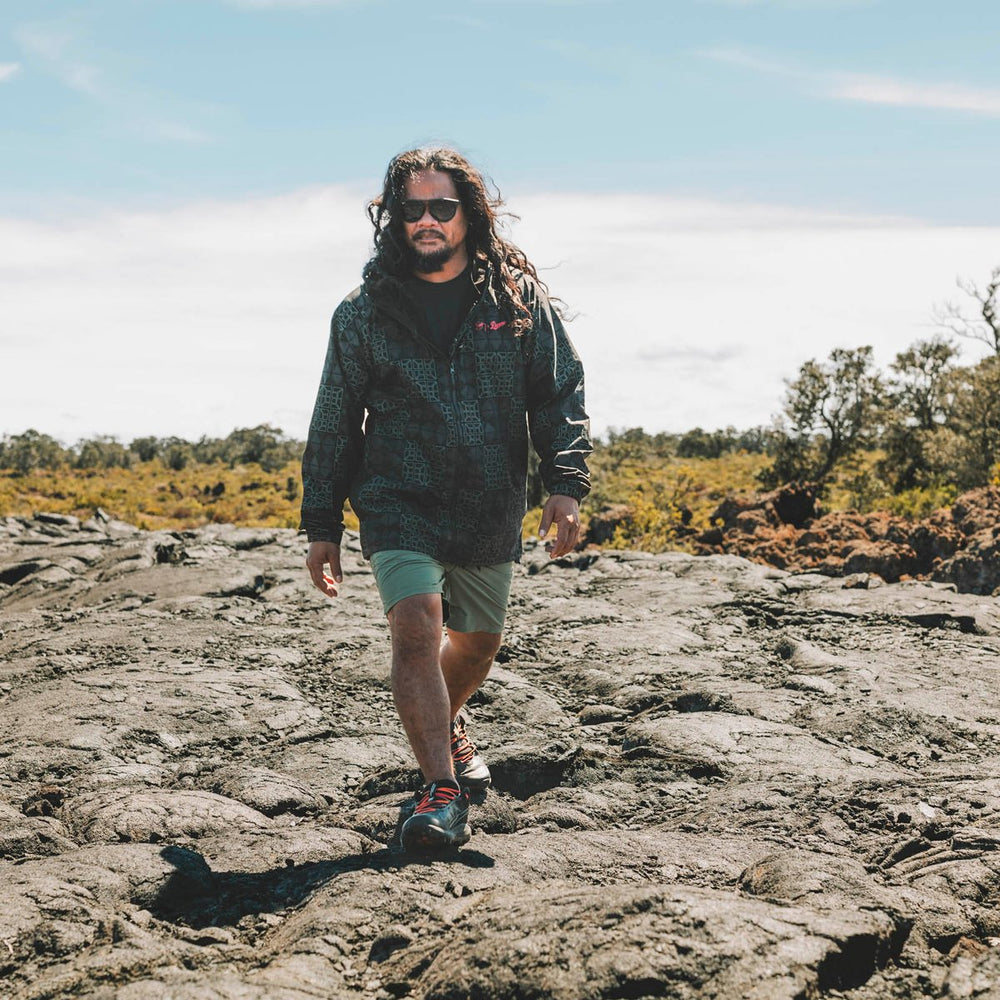 Danner | Sig Zane X Danner ʻŌnini Windbreaker Black/Green