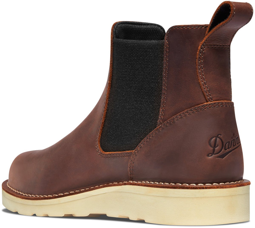 Danner | Bull Run Chelsea 6" Brown - Steel Toe