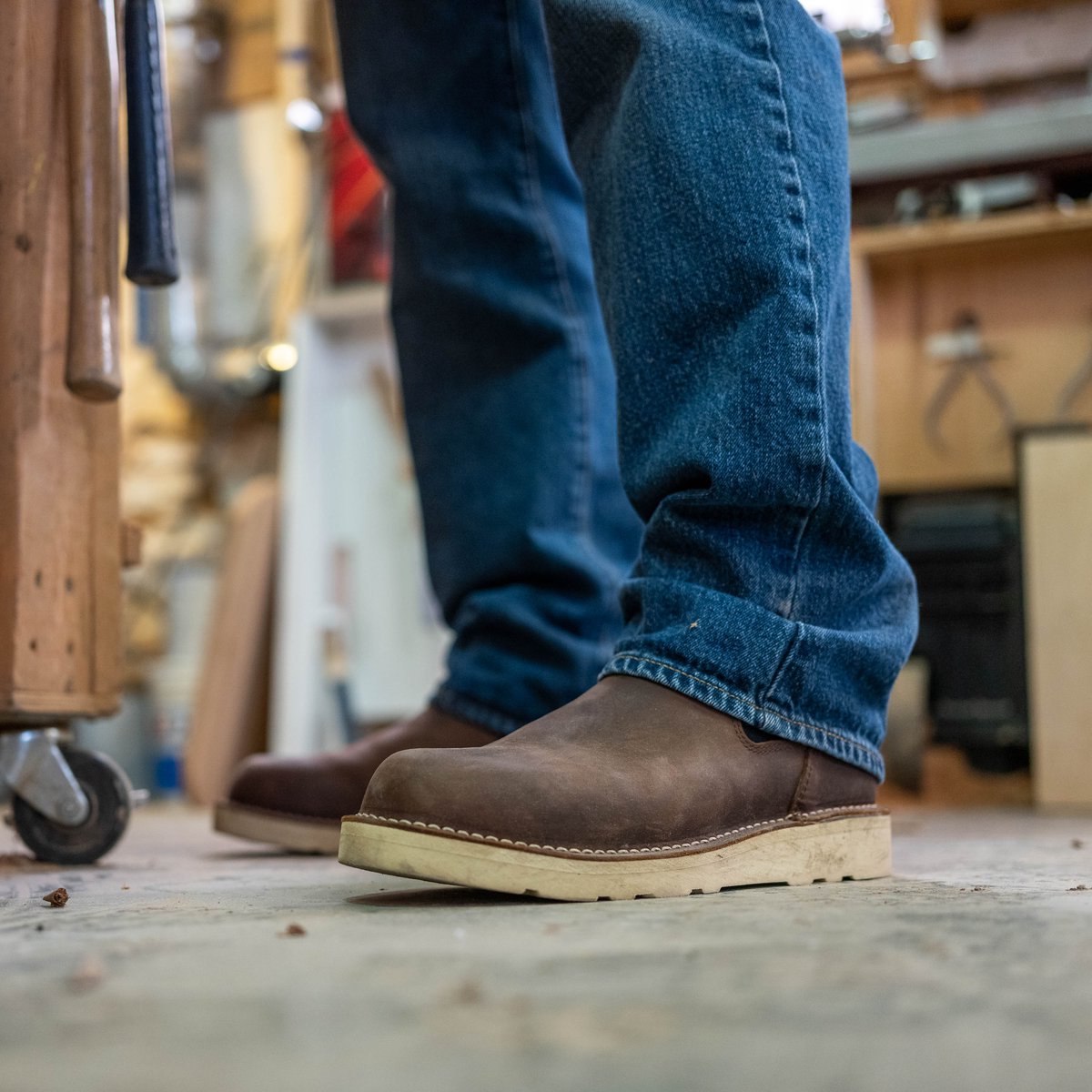 Danner | Bull Run Chelsea 6" Brown - Steel Toe