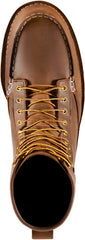 Danner | Bull Run Moc Toe 8" Tobacco Steel Toe