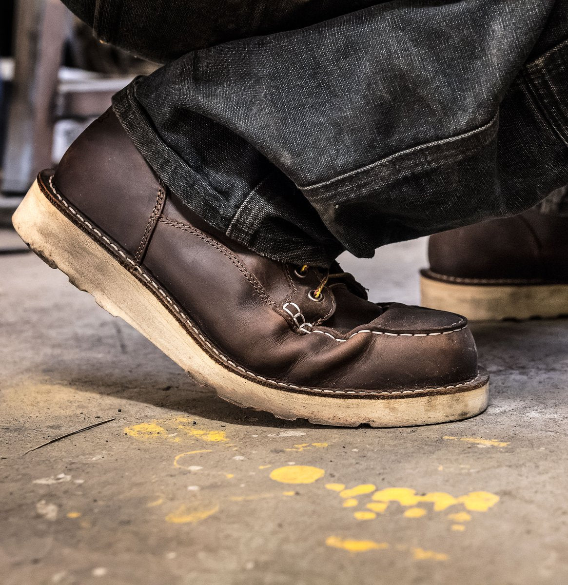 Danner | Bull Run Moc Toe 6" Brown Steel Toe