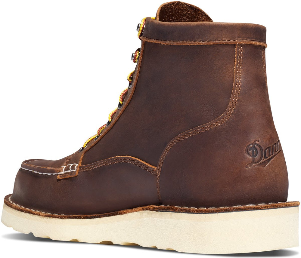 Danner | Bull Run Moc Toe 6" Brown Steel Toe