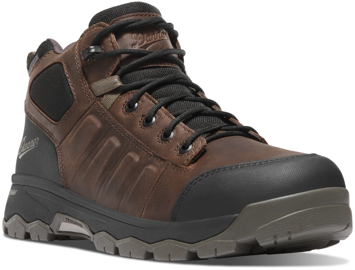 Danner | Wheat Ridge Brown/Olive Aluminum Toe