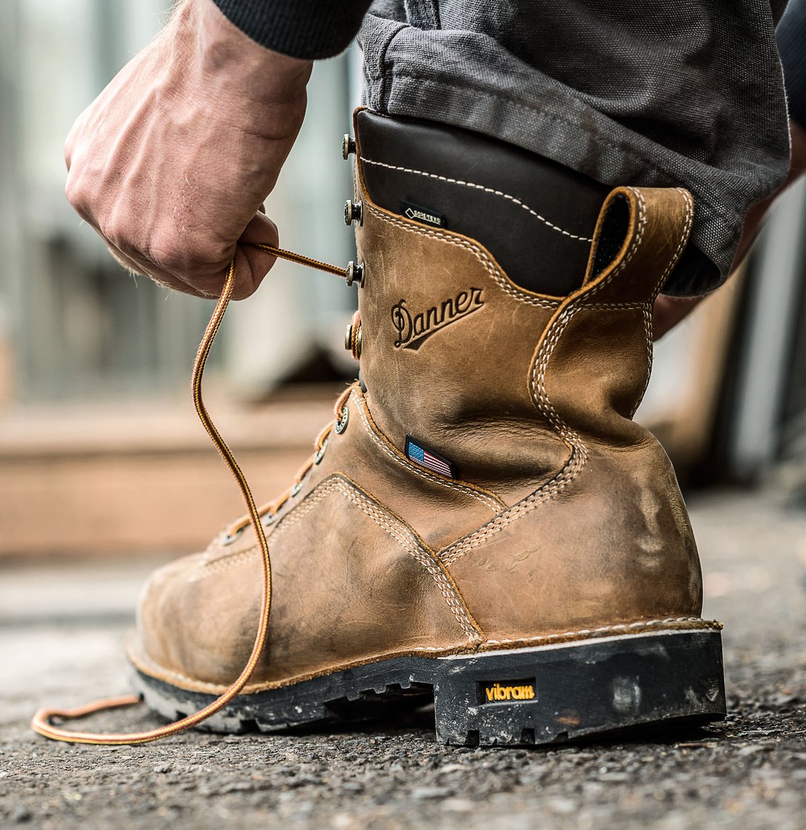 Danner | Quarry USA Distressed Brown