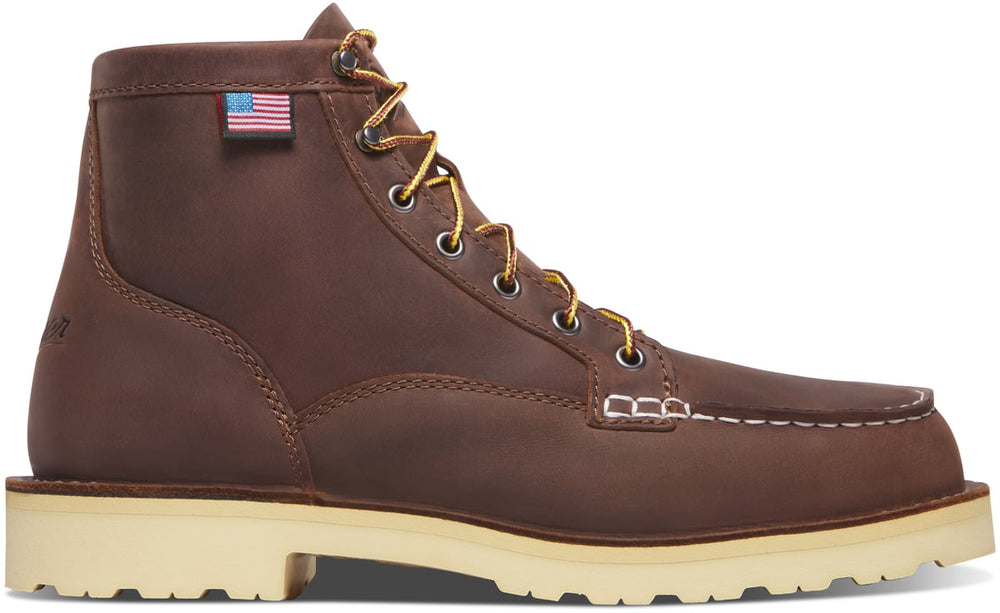 Danner | Bull Run Moc Toe 6" Brown - Heel