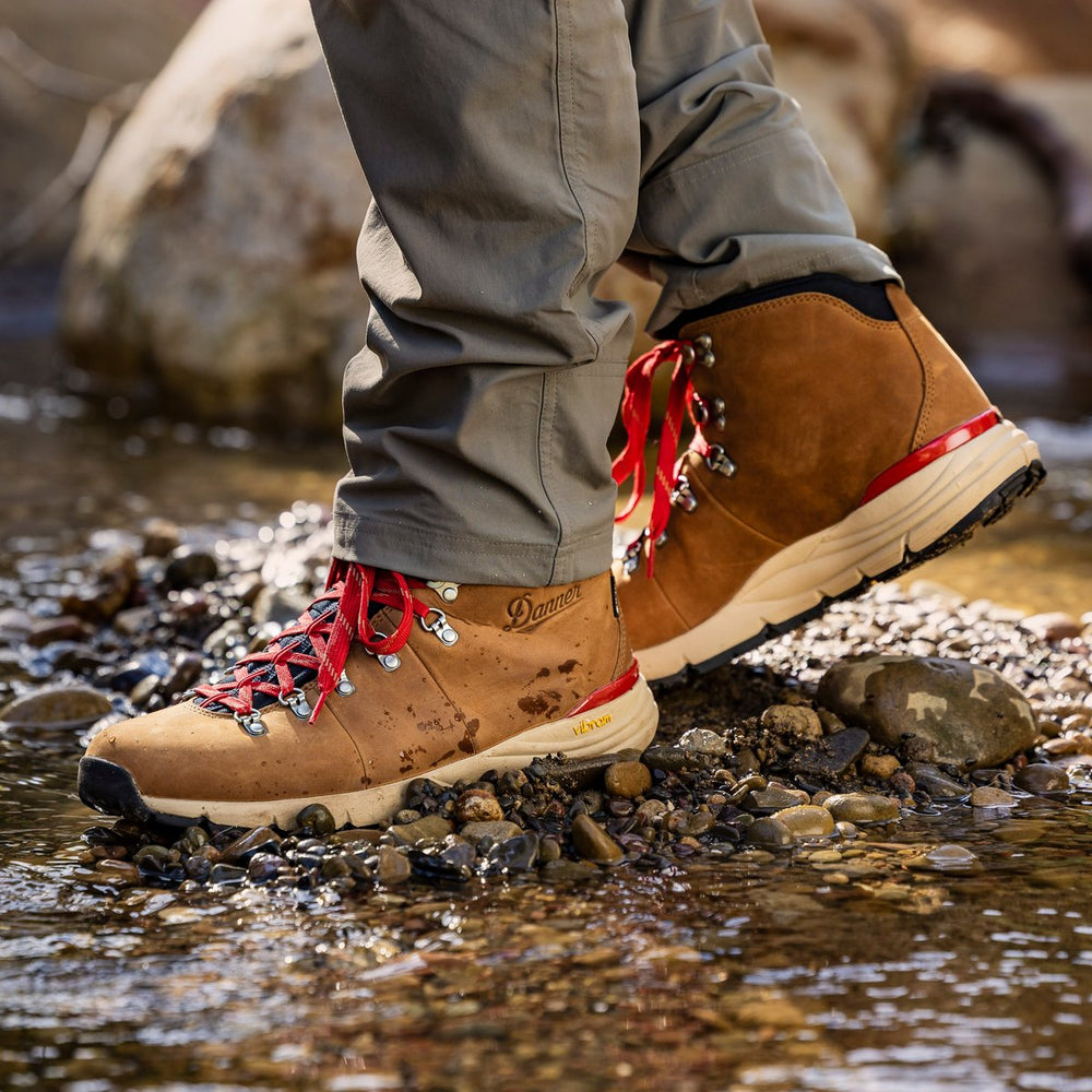 Danner | Mountain 600 Leaf GTX Grizzly Brown/Rhodo Red