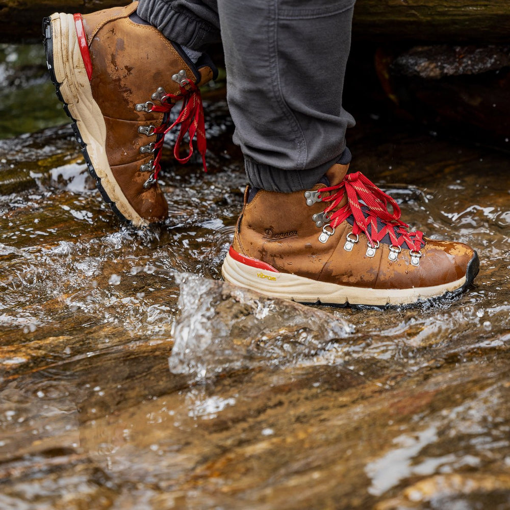 Danner | Mountain 600 Leaf GTX Grizzly Brown/Rhodo Red