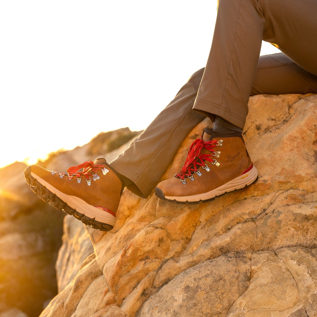 Danner | Mountain 600 Leaf GTX Grizzly Brown/Rhodo Red