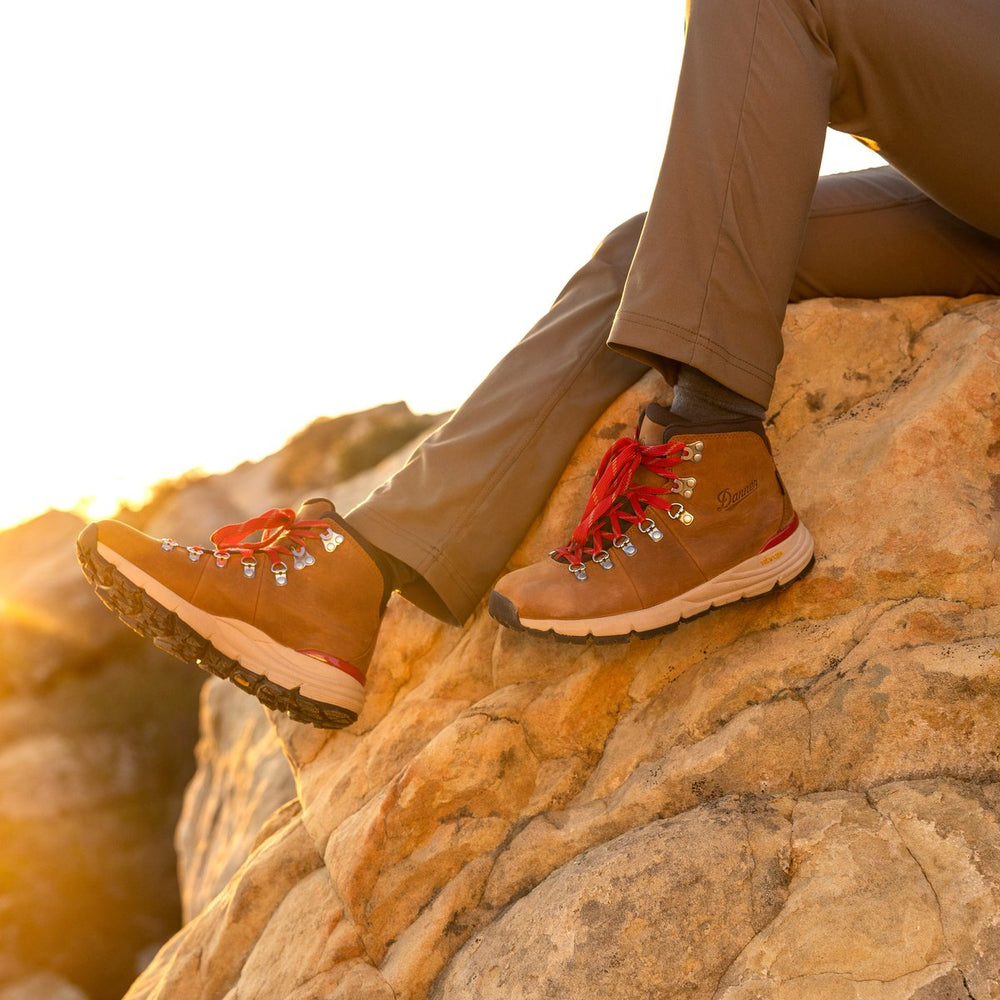 Danner | Mountain 600 Leaf GTX Grizzly Brown/Rhodo Red
