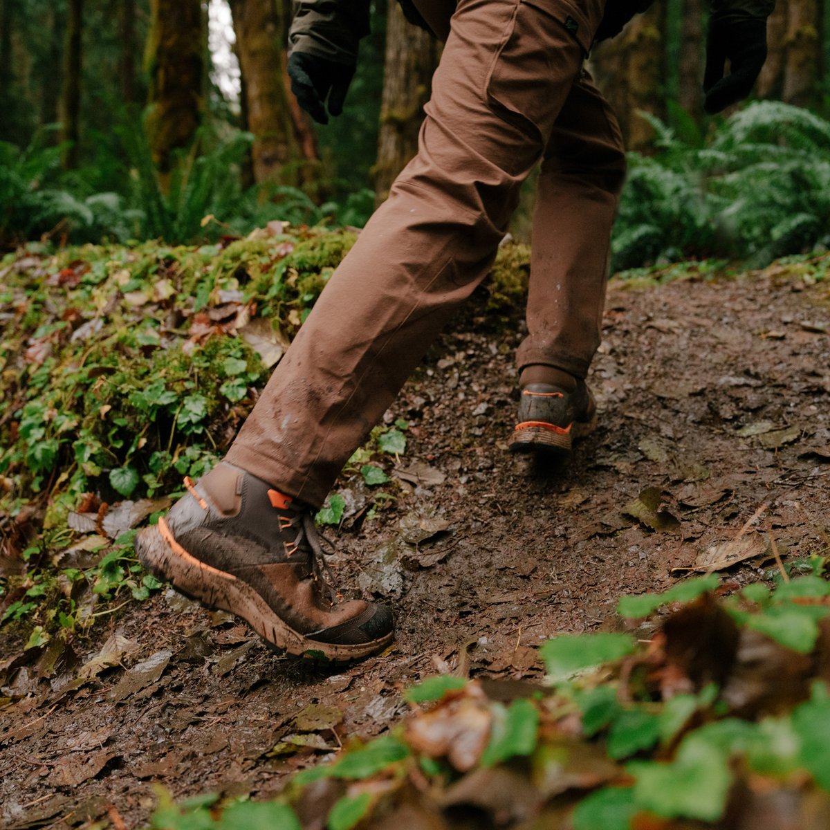 Danner | Trail Junction Malt Brown/Poppy Orange