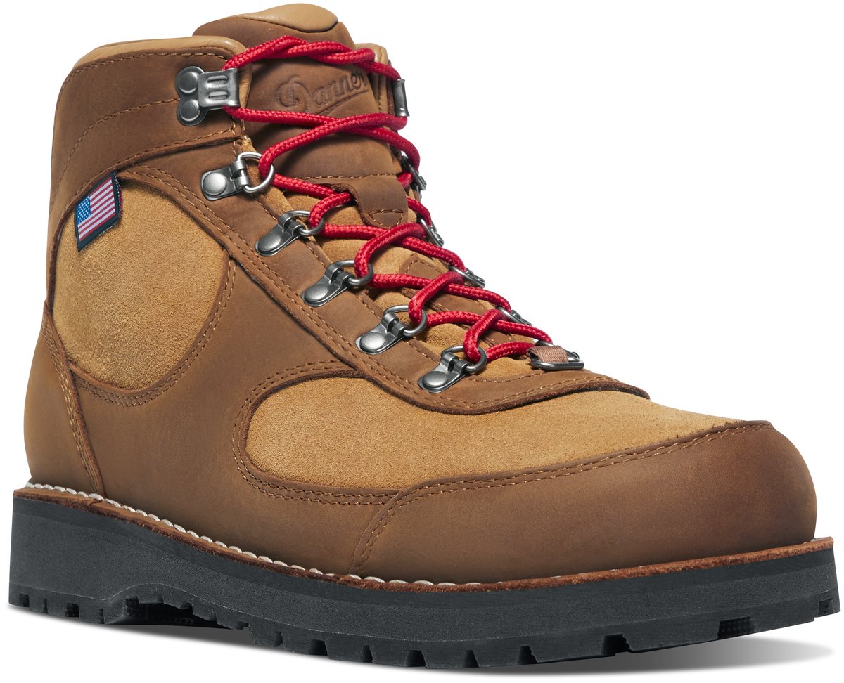Danner | Cascade Crest Grizzly Brown/Rhodo Red