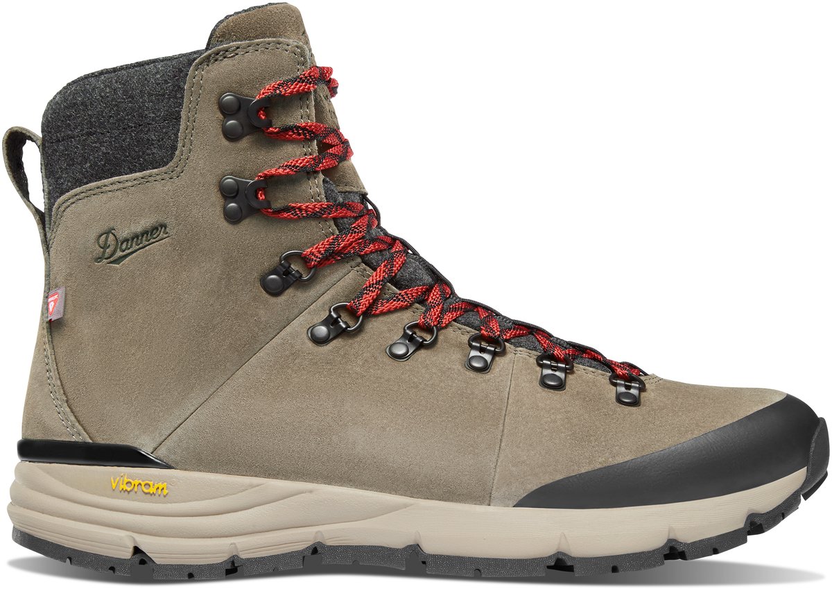 Danner | Arctic 600 Side-Zip Brown/Red Insulated 200G