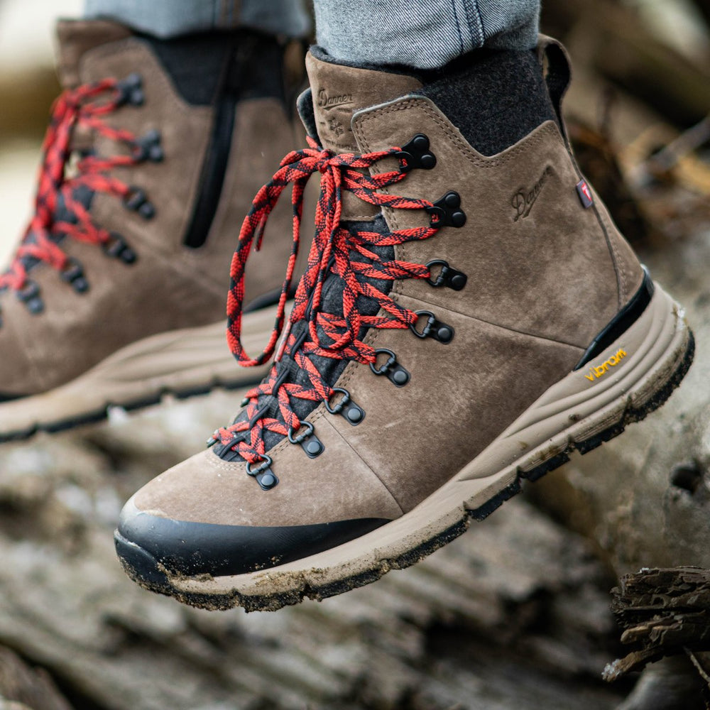 Danner | Arctic 600 Side-Zip Brown/Red Insulated 200G