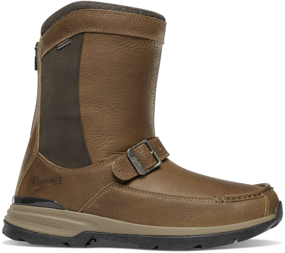 Danner | Recurve Moc Toe Rear-Zip Light Brown