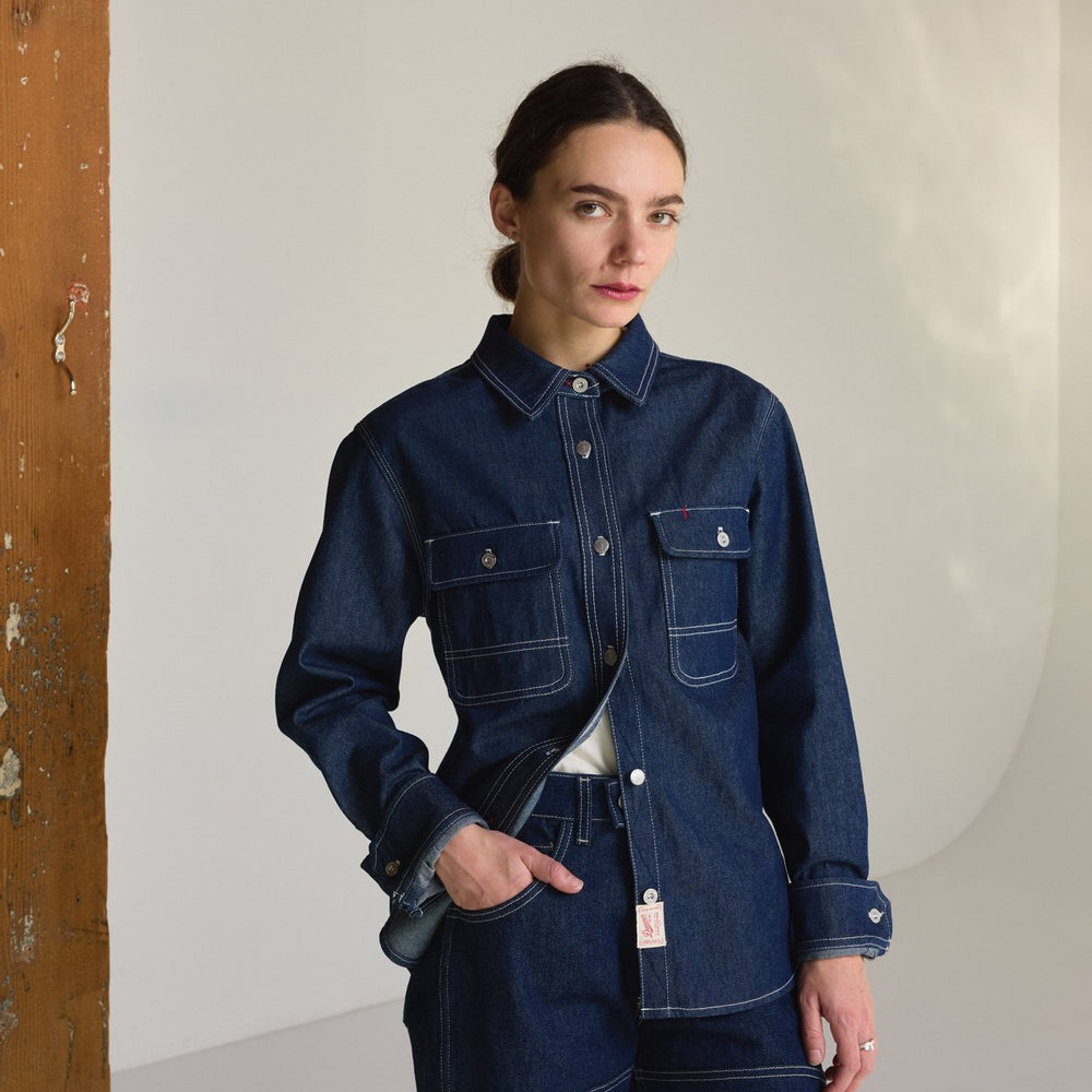 Danner | Larch Mt Denim Shirt Dark Wash Indigo