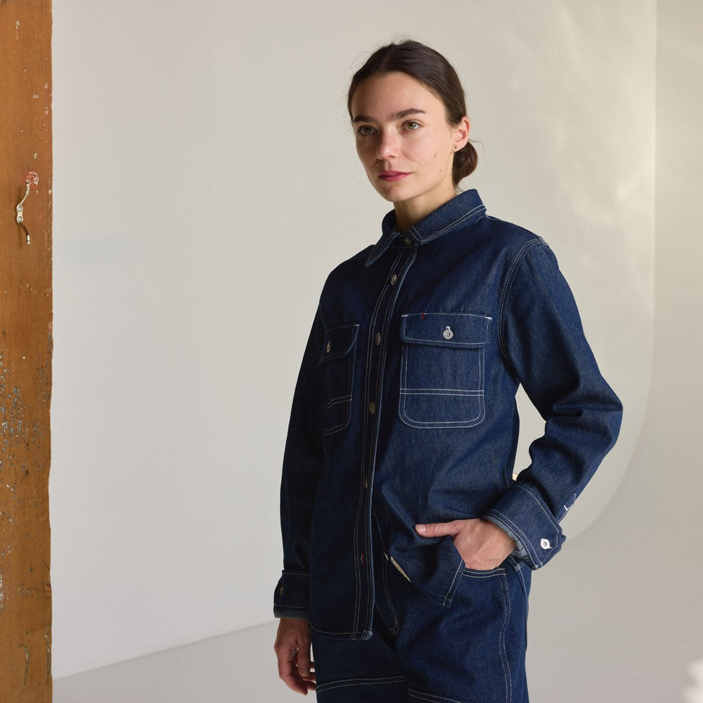 Danner | Larch Mt Denim Shirt Dark Wash Indigo