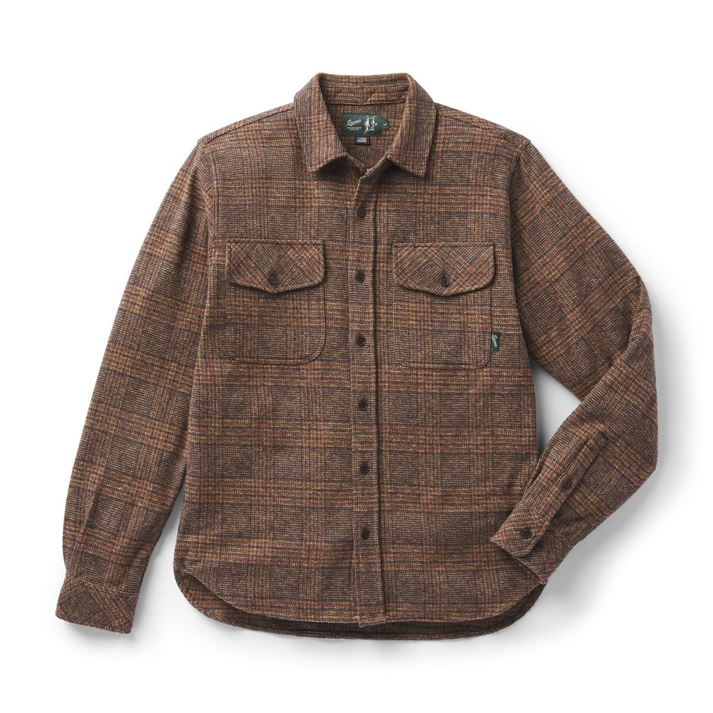 Danner | Cedar Mill Cotton Flannel Shirt  Brown/Tan Tweed Plaid