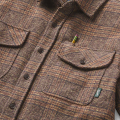 Danner | Cedar Mill Cotton Flannel Shirt  Brown/Tan Tweed Plaid