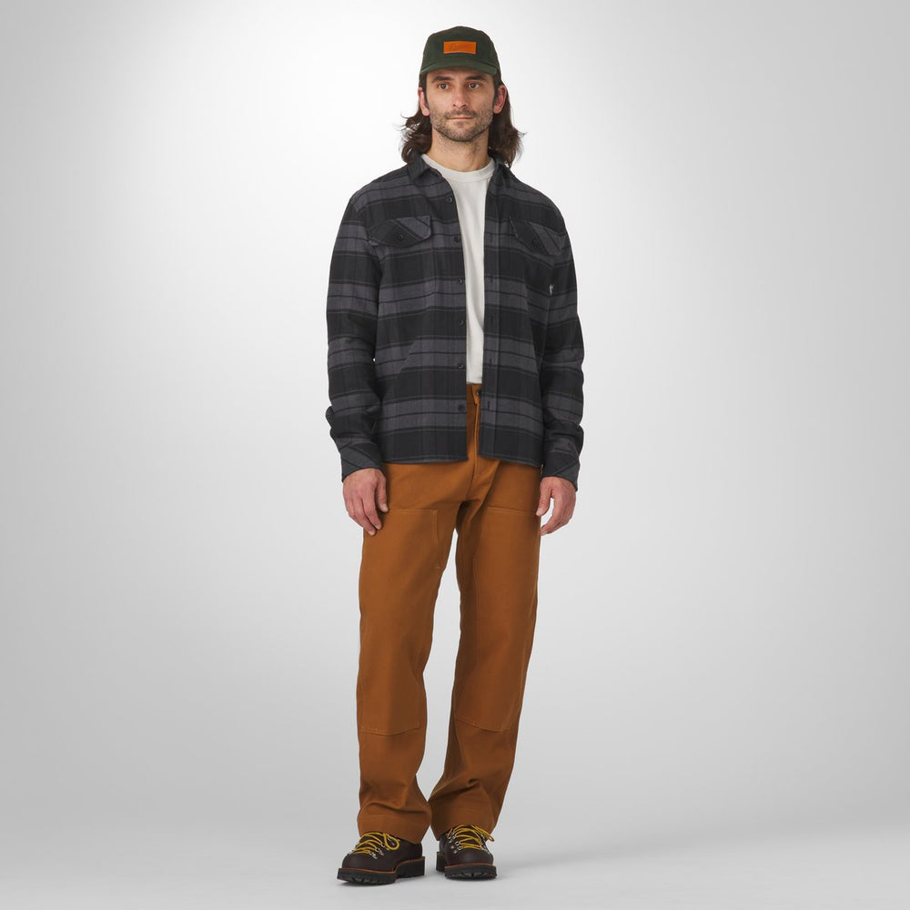 Danner | Cedar Mill Cotton Flannel Shirt  Black Plaid