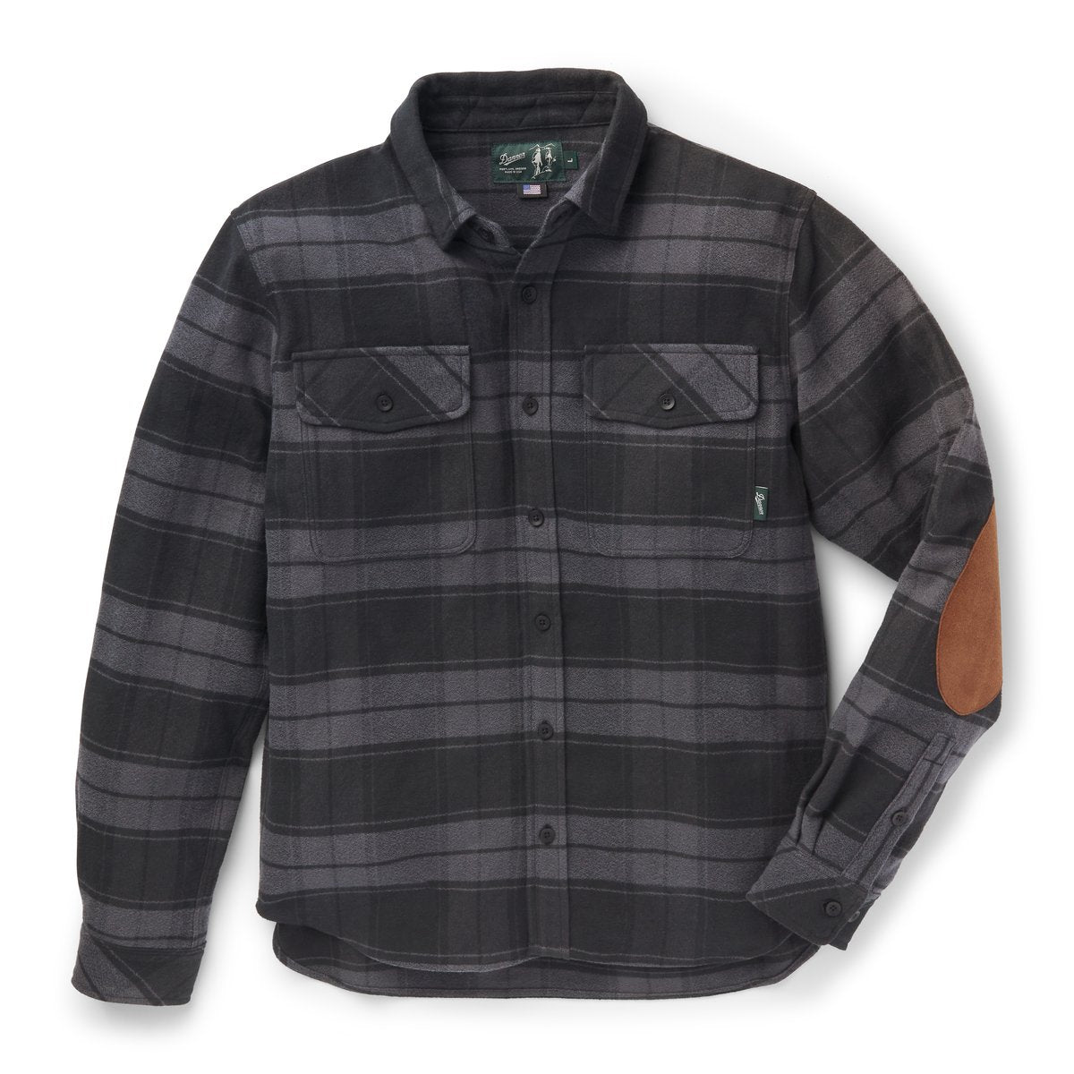 Danner | Cedar Mill Cotton Flannel Shirt  Black Plaid