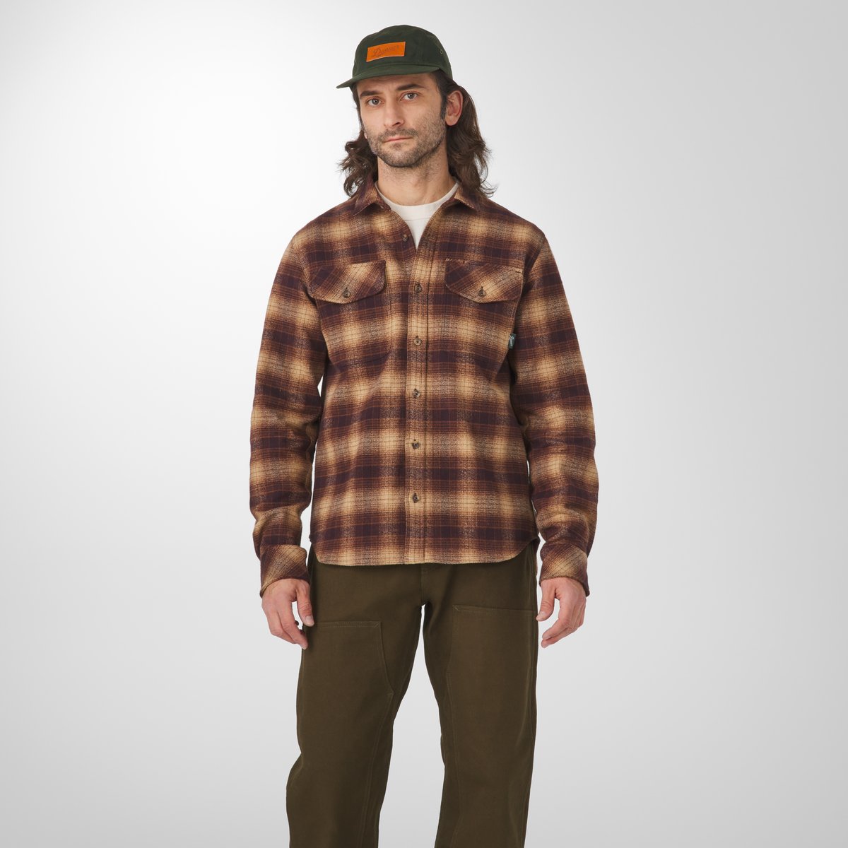 Danner | Cedar Mill Cotton Flannel Shirt  Espresso Plaid