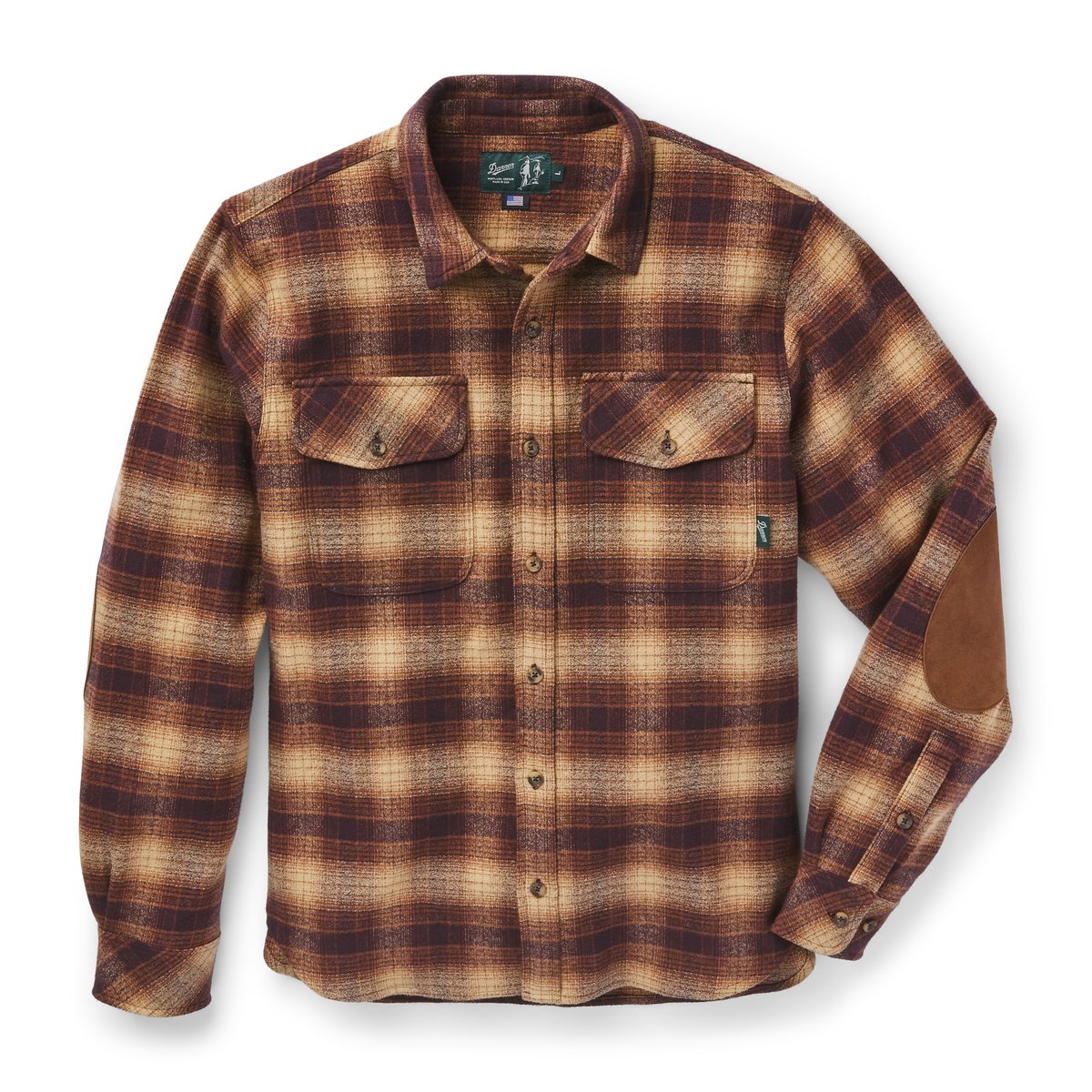 Danner | Cedar Mill Cotton Flannel Shirt  Espresso Plaid