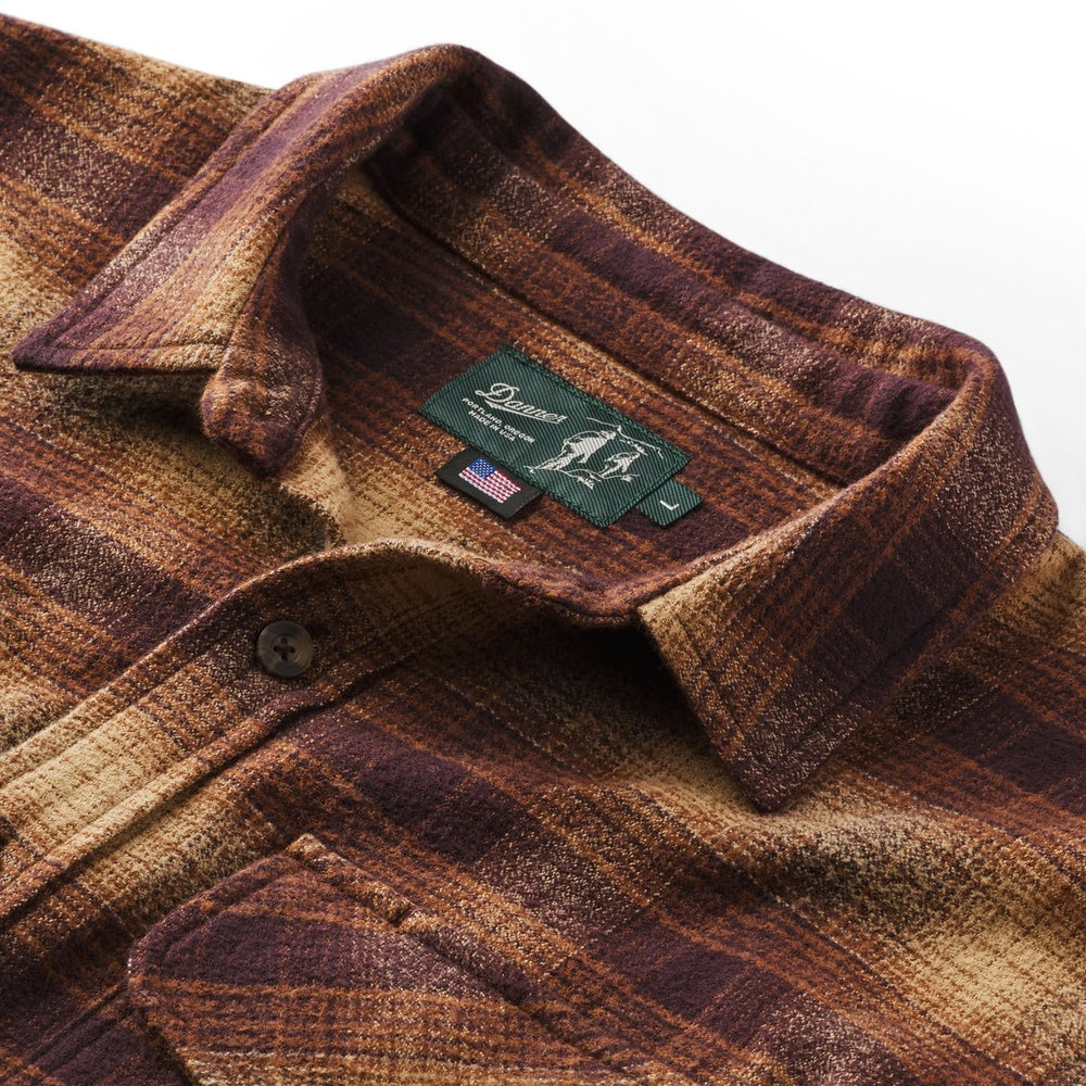 Danner | Cedar Mill Cotton Flannel Shirt  Espresso Plaid