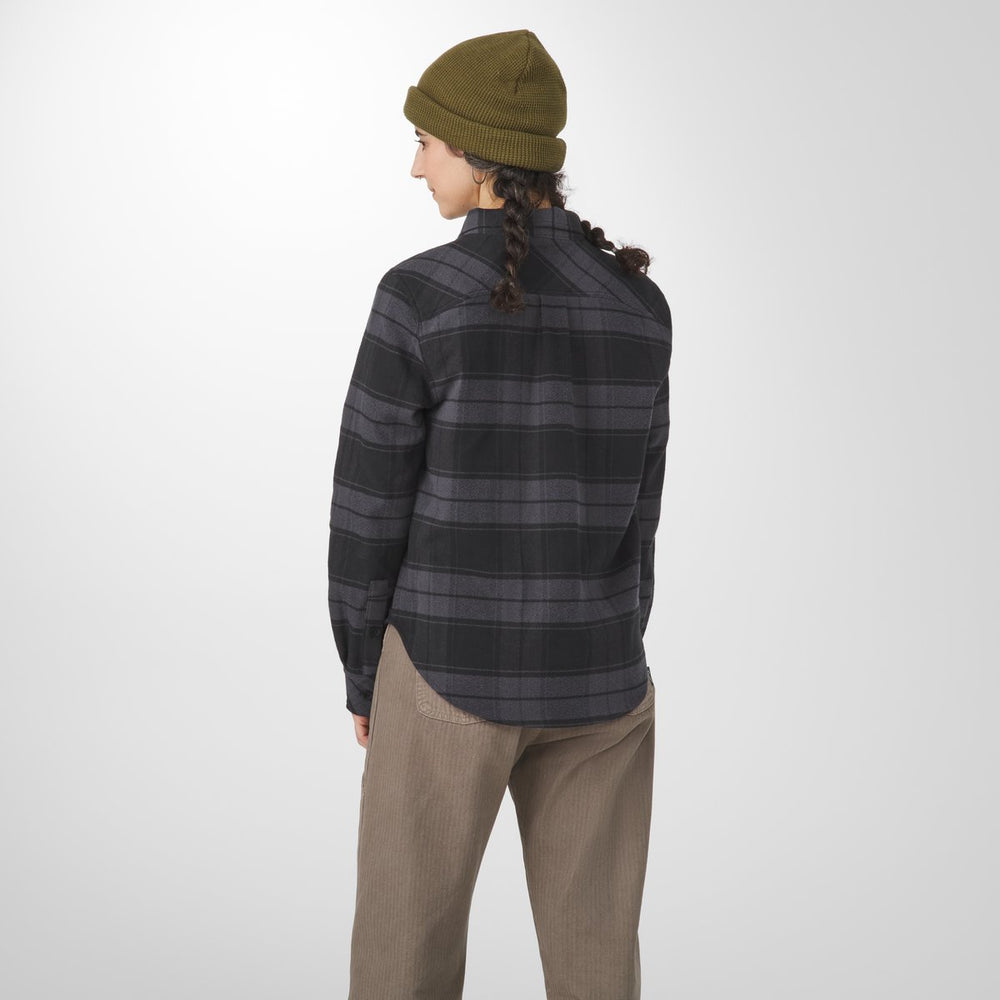 Danner | Sauvie Cotton Flannel Shirt  Black Plaid