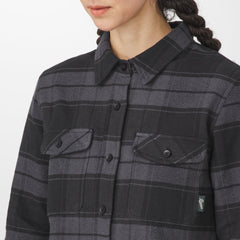 Danner | Sauvie Cotton Flannel Shirt  Black Plaid