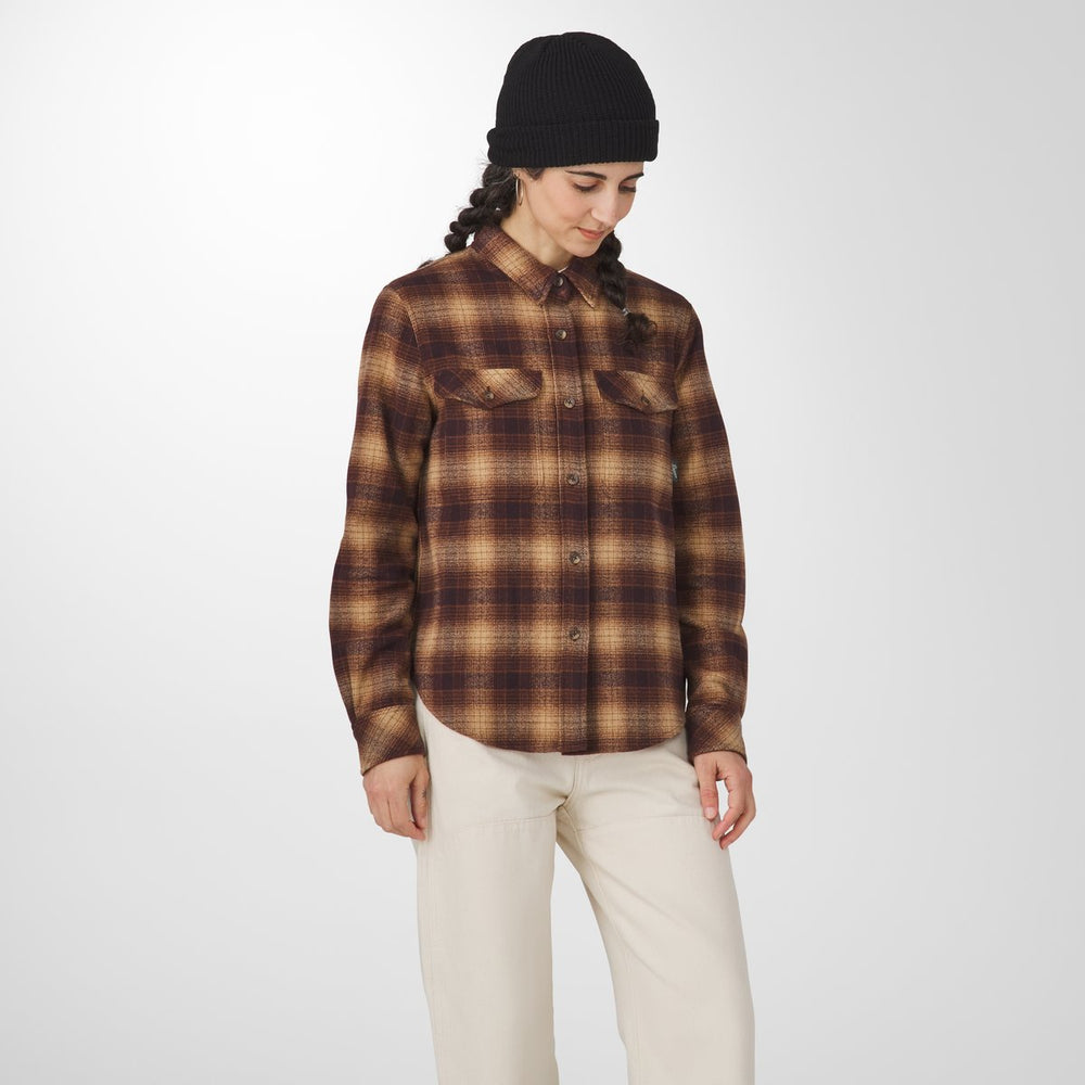Danner | Sauvie Cotton Flannel Shirt  Espresso Plaid