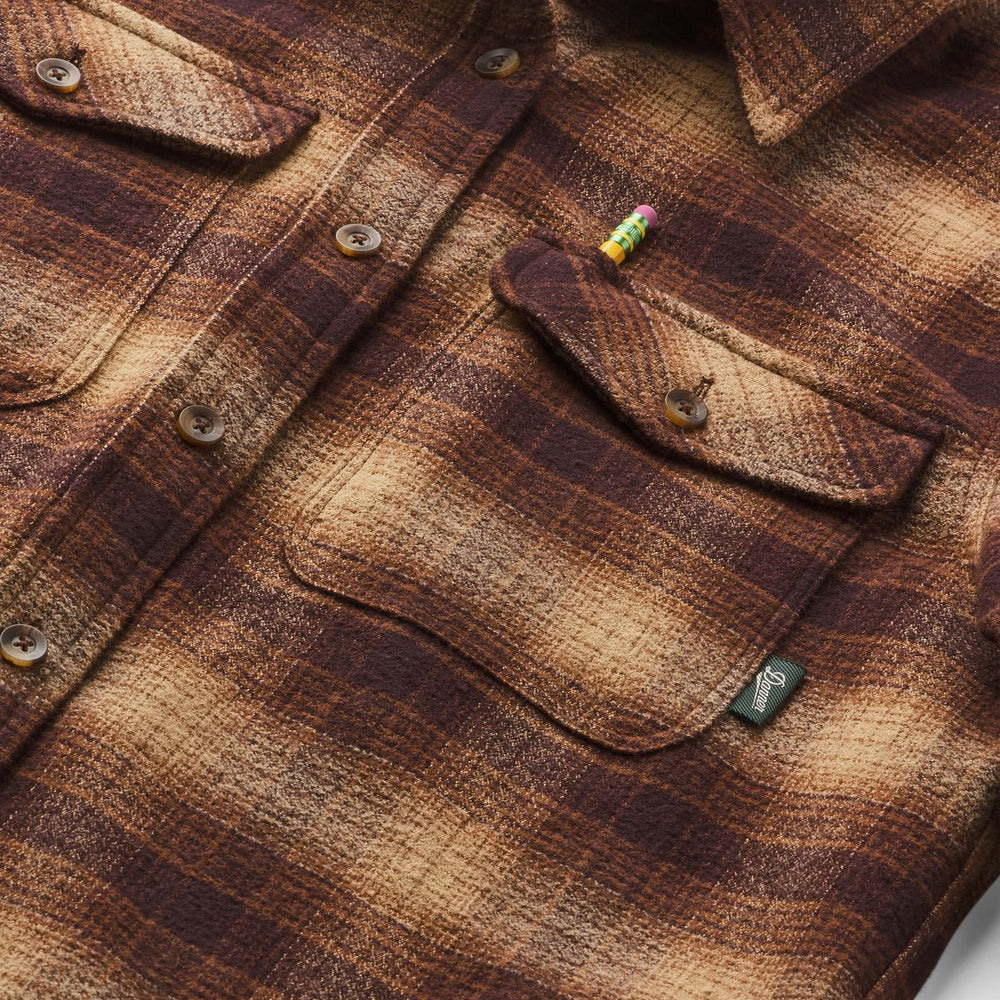 Danner | Sauvie Cotton Flannel Shirt  Espresso Plaid