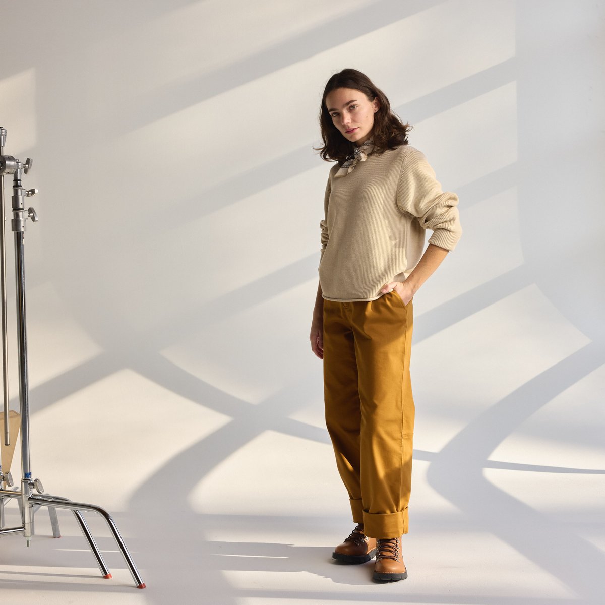 Danner | DWR Wool/Cotton Sweater Castle Wall