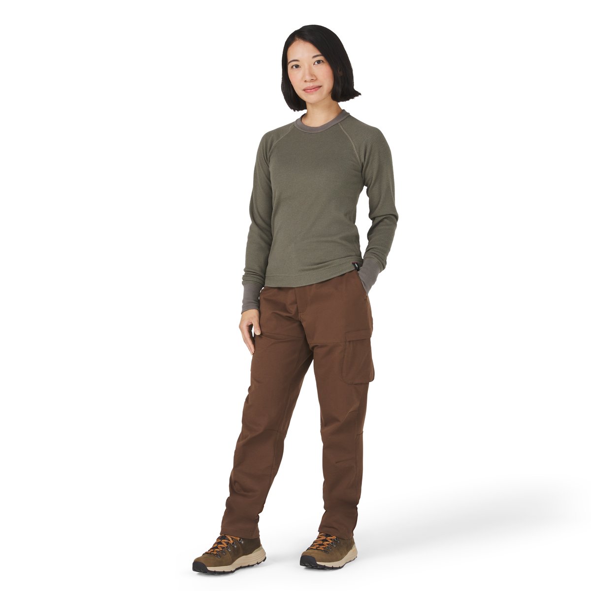 Danner | Santiam Waffle LS Tee Dusty Olive