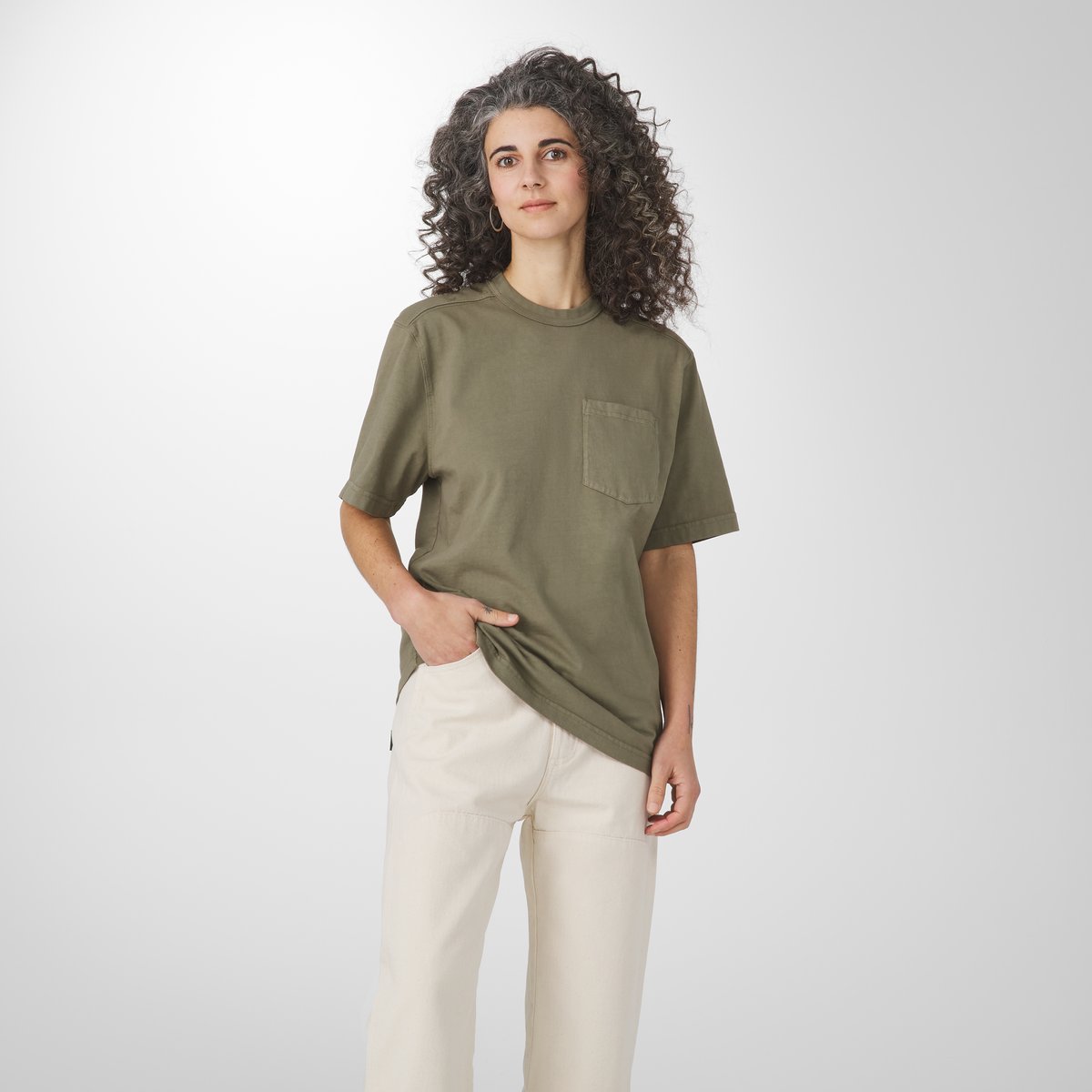 Danner | Heavyweight Pocket Tee Dusty Olive