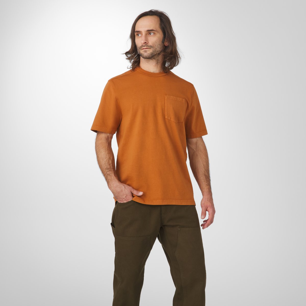 Danner | Heavyweight Pocket Tee Glazed Ginger