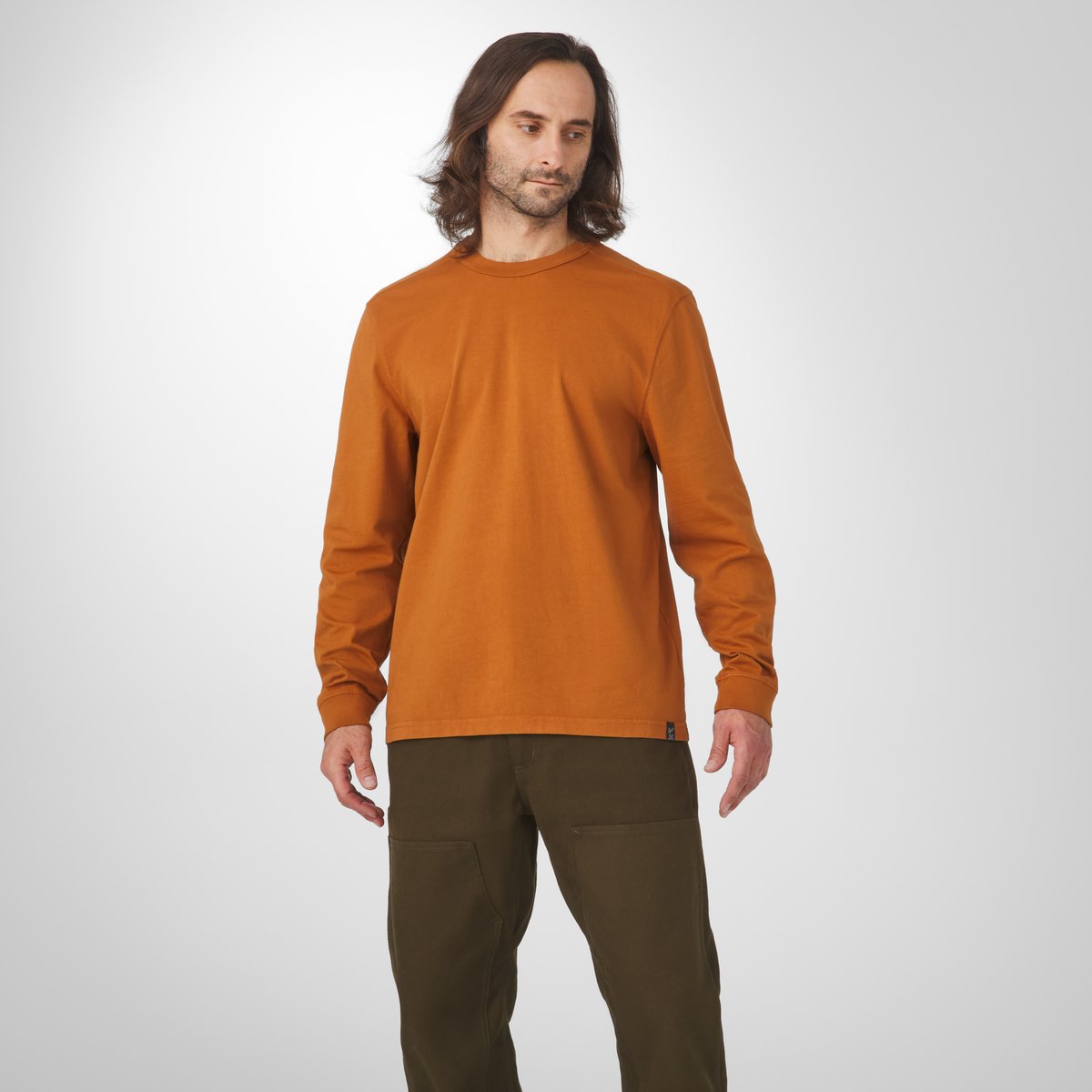 Danner | Heavyweight Long Sleeve Tee Glazed Ginger