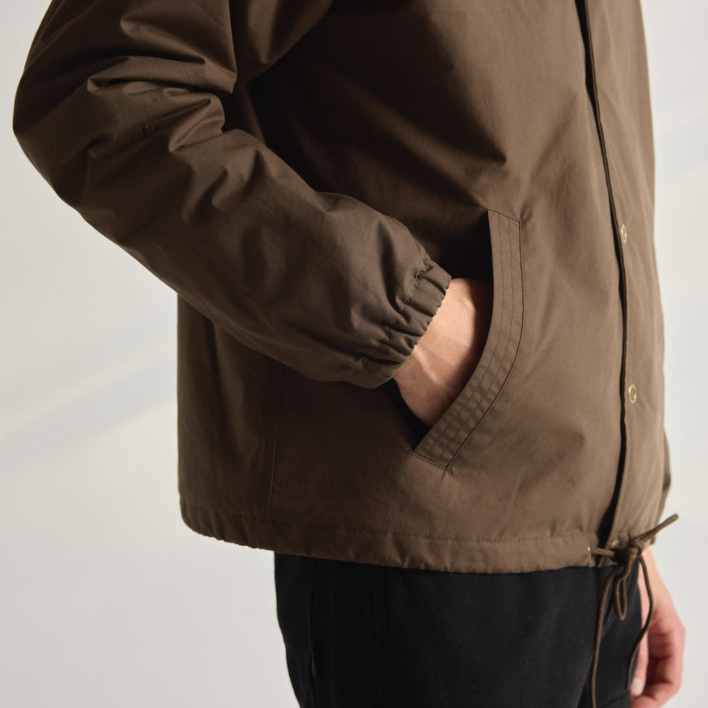 Danner | Waxed Primaloft® Coaches Jacket Brown