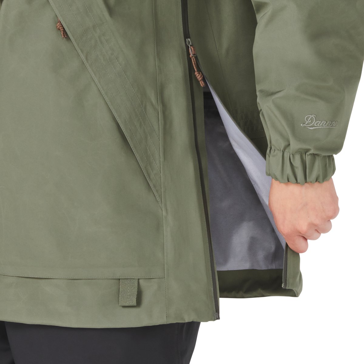 Danner | Cascade Crest Packable GTX Jacket Dusty Olive