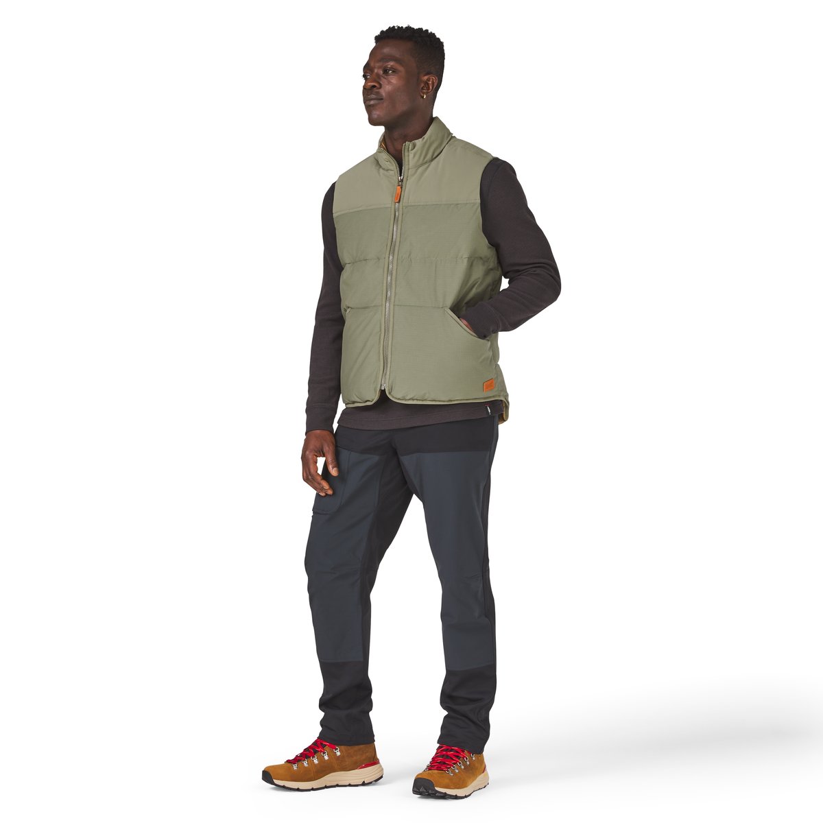 Danner | Zigzag Down Vest Dusty Olive