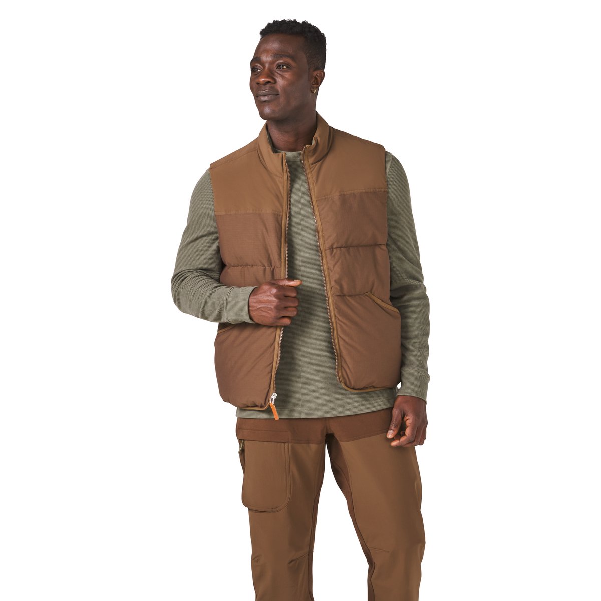 Danner | Zigzag Down Vest Dark Earth