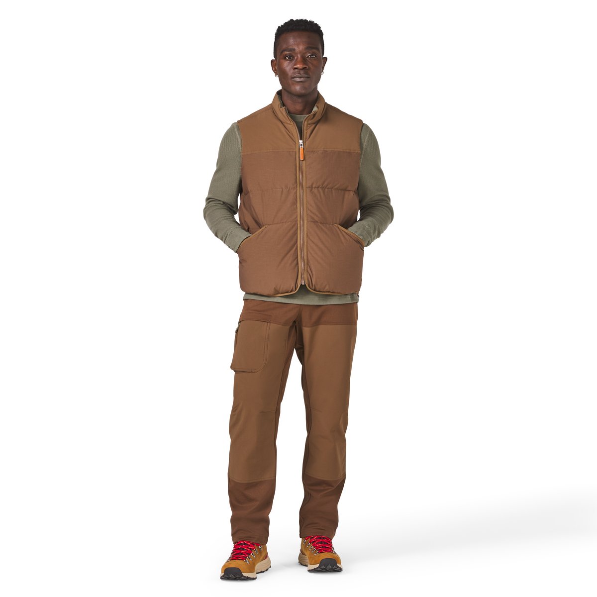Danner | Zigzag Down Vest Dark Earth
